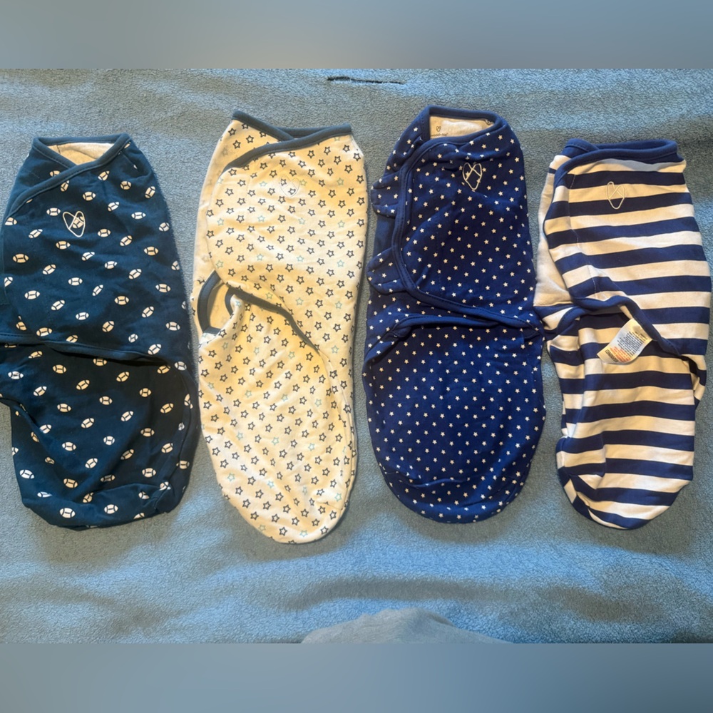 Baby swaddles set of 4